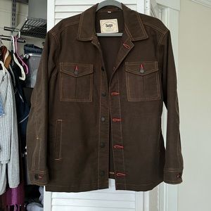 vintage SoSo brown chore coat